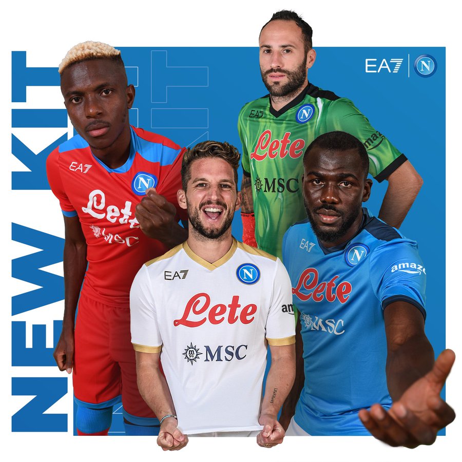 Official SSC Napoli on X: Shop the new EA7 x SSC Napoli