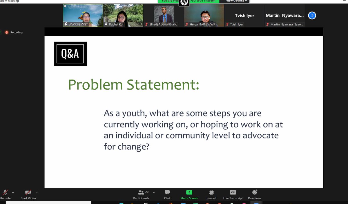 elhadjadialo's tweet image. WGT Masterclass: Deforestation &amp;amp; Biodiversity Loss
As an individual, I've changed the way I used to live to fit the SDGs and I've influenced others to be part of the journey  that's what I've mentioned during that masterclass.
How about you #Youth4Climate delegates? @PreCop26ITA