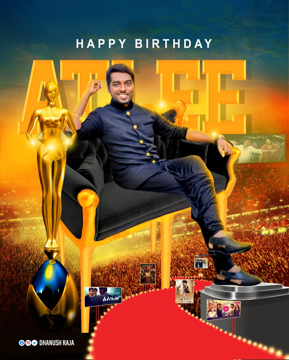 SKAtleeKumar1's tweet photo. Here is Our Common Dp For @Atlee_dir  Anna Birthday 🥳❤️

@priyaatlee
@jatlee34
@atlee_f_c
👉Waiting For A5 Anna♥️ https://t.co/3QzmNjCr7N