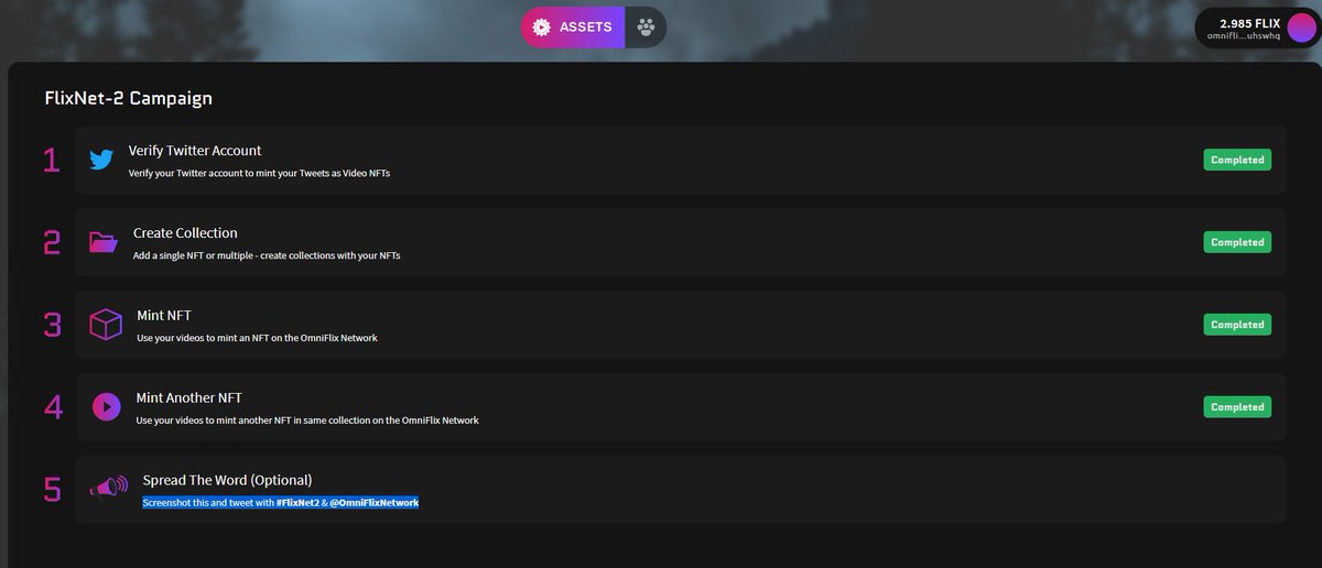 BTC_JN's tweet image. omniflix1j87n2tvv2njr99mnyffp9xnkuwx23ue9uhswhq

Thanks a lot for giving us this great opportunity We all are so much excited about this great event
@nihao512
@Gk5MrQ
@nxm704
Screenshot this and tweet with #FlixNet2 &amp;amp; 
@OmniFlixNetwork