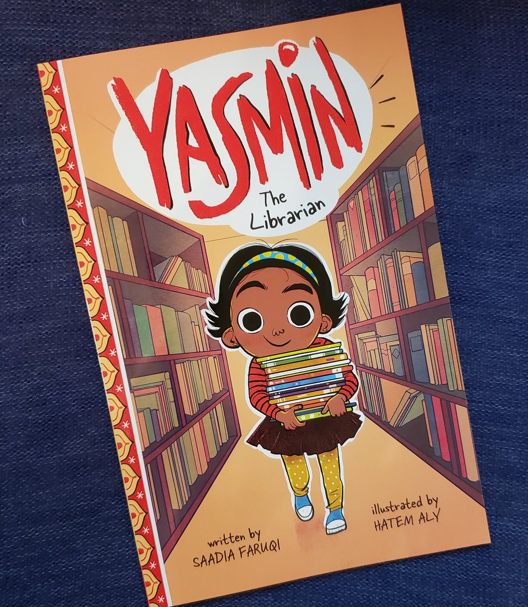 Are you totally confused why a series like YASMIN would be banned in York, PA? Me too. Please follow @CYBannedBooks to get updates and learn about the courageous student activists fighting this ridiculous ban.