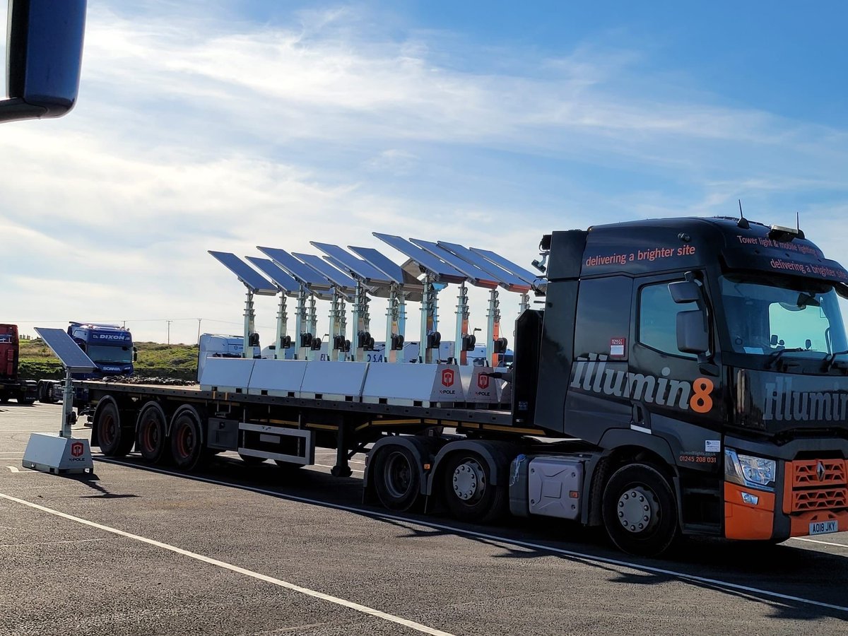 illumin8lights's tweet photo. Soaking up the sun ☀️🍃 Our Solar range emits zero emissions, requires zero fuel and is 100% silent! #mobilelighting #solarpower #sustainableenergy #ledlights https://t.co/1KV5rgZTbu