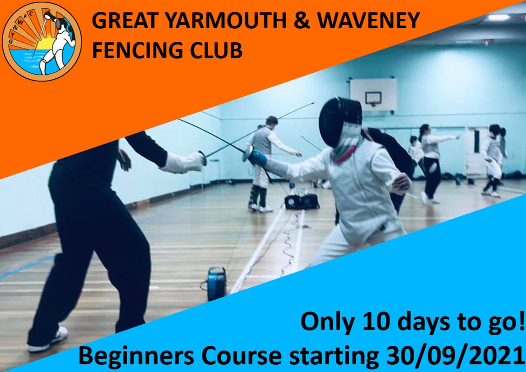 Great Yarmouth & Waveney Fencing Club tweet media