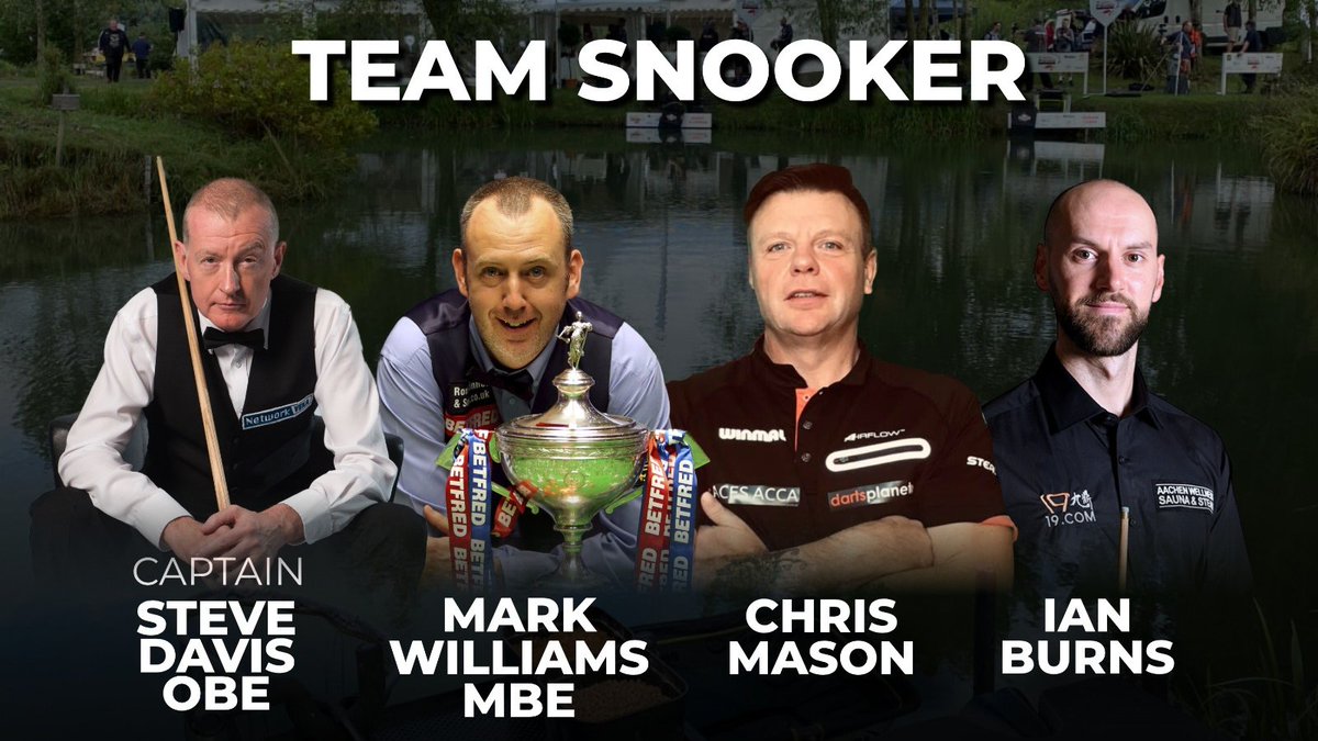 Topline Pools and Wellness (@topline_pw) on Twitter photo 3 days to go until the <a href="/TargetDarts/">Target Darts</a> Fishing Championships ‘21 hits the screen! How will Team Snooker captained by our own <a href="/AndyBolton7/">Andy Bolton</a> get on against Team Topline captained by <a href="/AliHamidi/">Ali Hamidi</a>? Watch @ITV4 on Wednesday at 7pm to find out @stevesnooker <a href="/markwil147/">MARK WILLIAMS M.B.E</a> <a href="/BurnsyIB/">Ian Burns</a> Chris Mason 3 days to go until the <a href="/TargetDarts/">Target Darts</a> Fishing Championships ‘21 hits the screen! How will Team Snooker captained by our own <a href="/AndyBolton7/">Andy Bolton</a> get on against Team Topline captained by <a href="/AliHamidi/">Ali Hamidi</a>? Watch @ITV4 on Wednesday at 7pm to find out @stevesnooker <a href="/markwil147/">MARK WILLIAMS M.B.E</a> <a href="/BurnsyIB/">Ian Burns</a> Chris Mason
