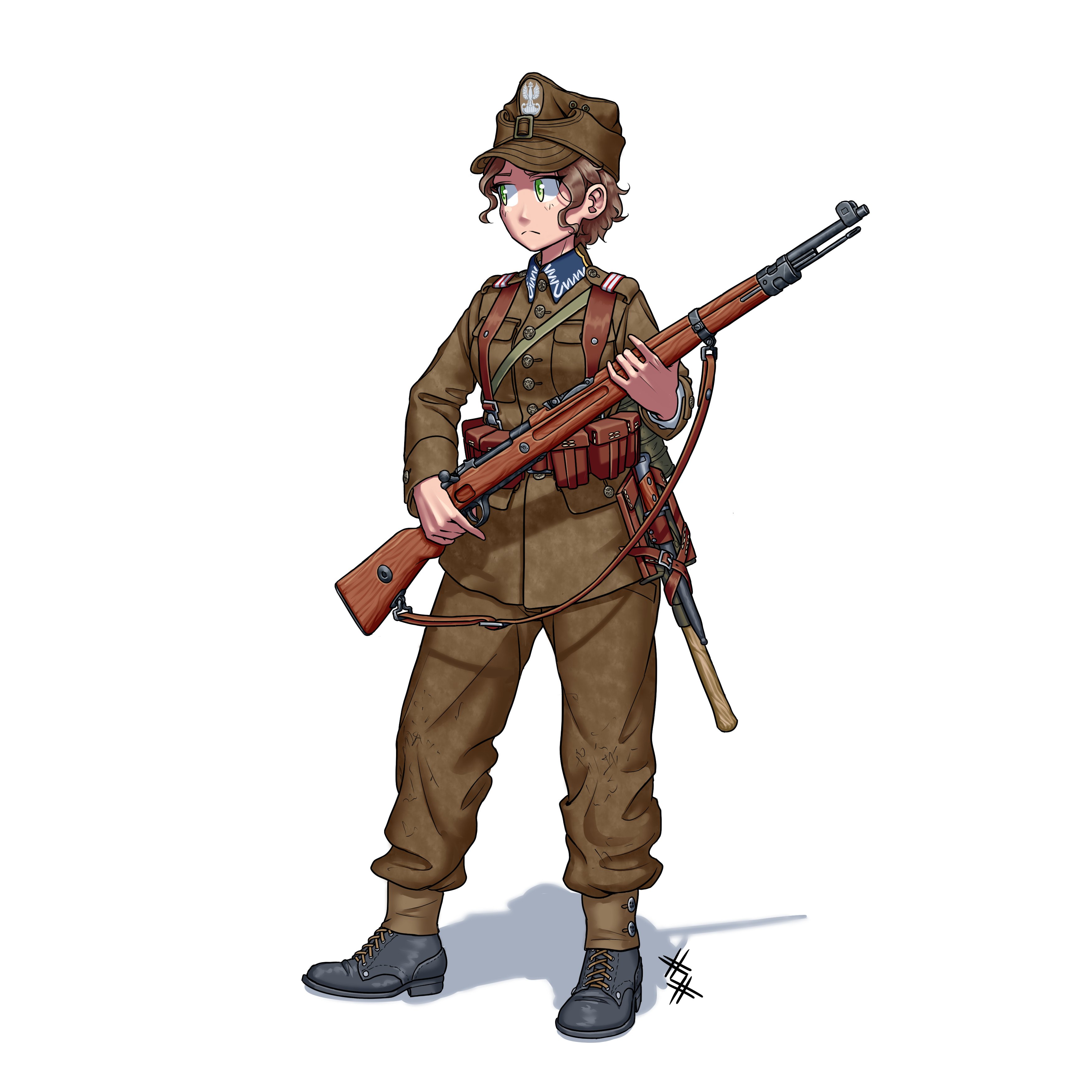 Hero Of Groznyi Polish M1936 Uniform Poland Ww2 Uniform Animegirl T Co Cj1jfv4se2 Twitter