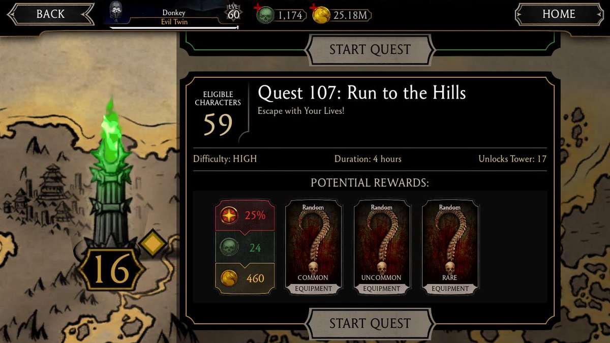 GameTimeGaming1's tweet image. Iron Maiden or Alice In Chains. Who you going with? AIC all day for me. #mkmobile #questmode