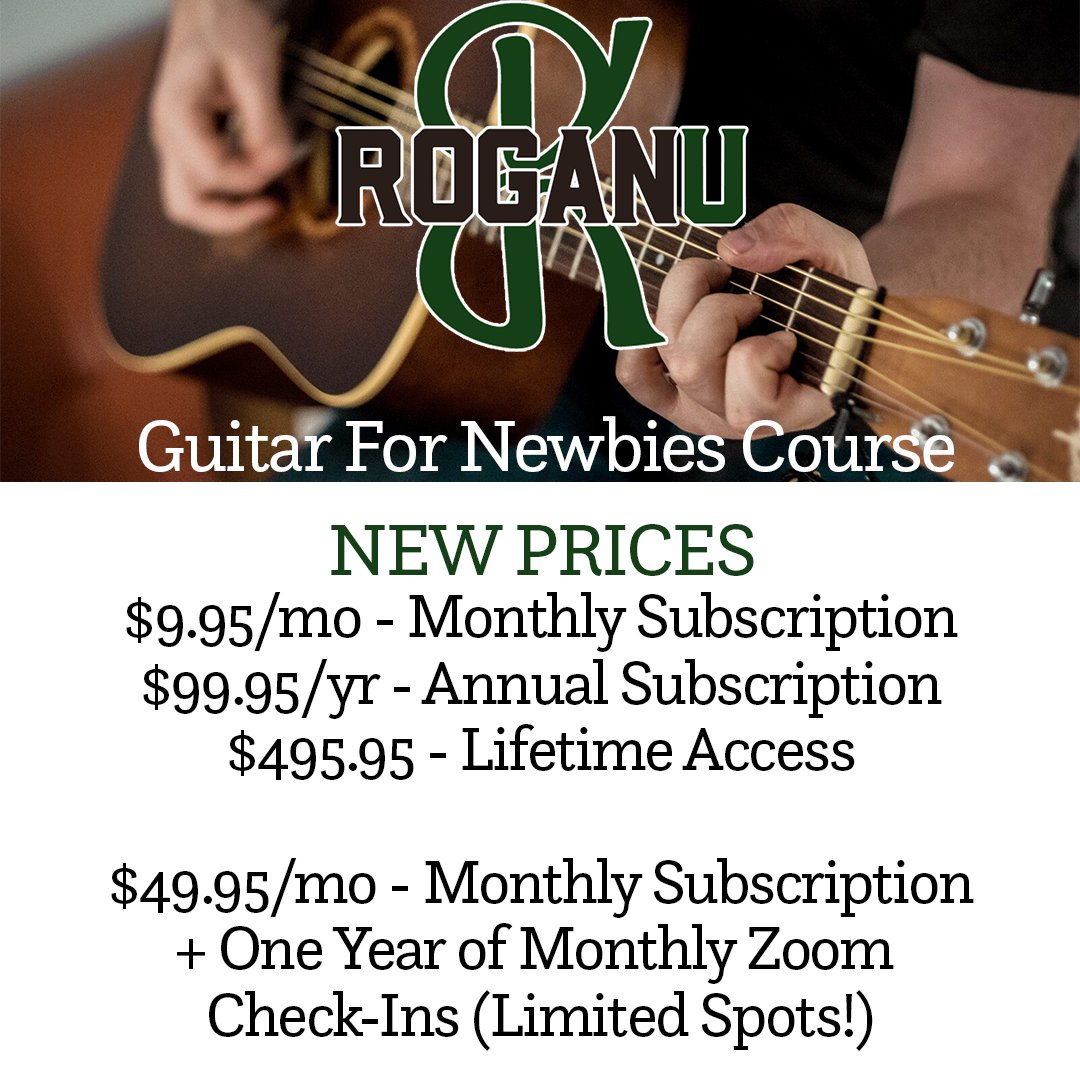 🚨 🚨 NEW PRICE ALERT! My online Guitar for Newbies has had a recent price update and now includes a 30-DAY FREE TRIAL! Check out the link and enroll today! 🎸 🎓buff.ly/3zbEsWI 

#guitarlessons #learnguitaronline #guitar