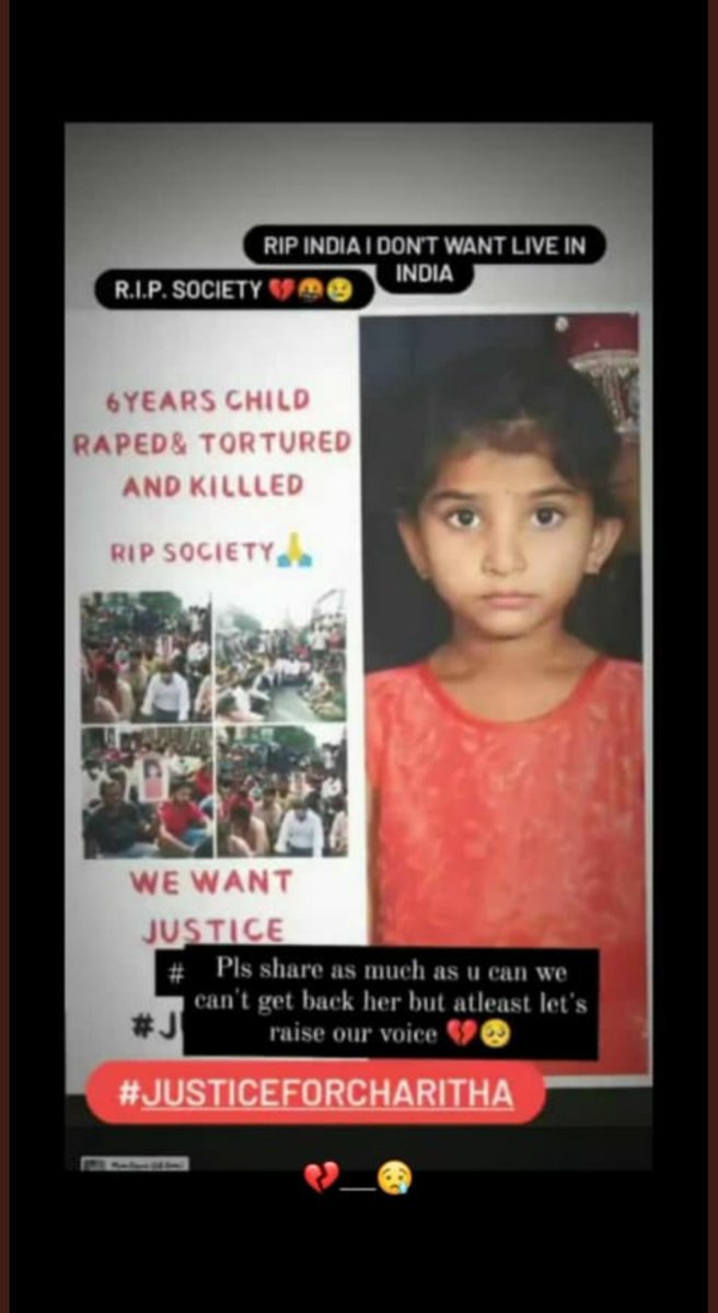 #JusticeForChaithra 
R.l.P😭😭🙏🏻🙏🏻
😭🙏🏻
RIP INDIA I Don't WANT LIVE IN INDIA 🙏🏻😭
#JusticeForChaithra