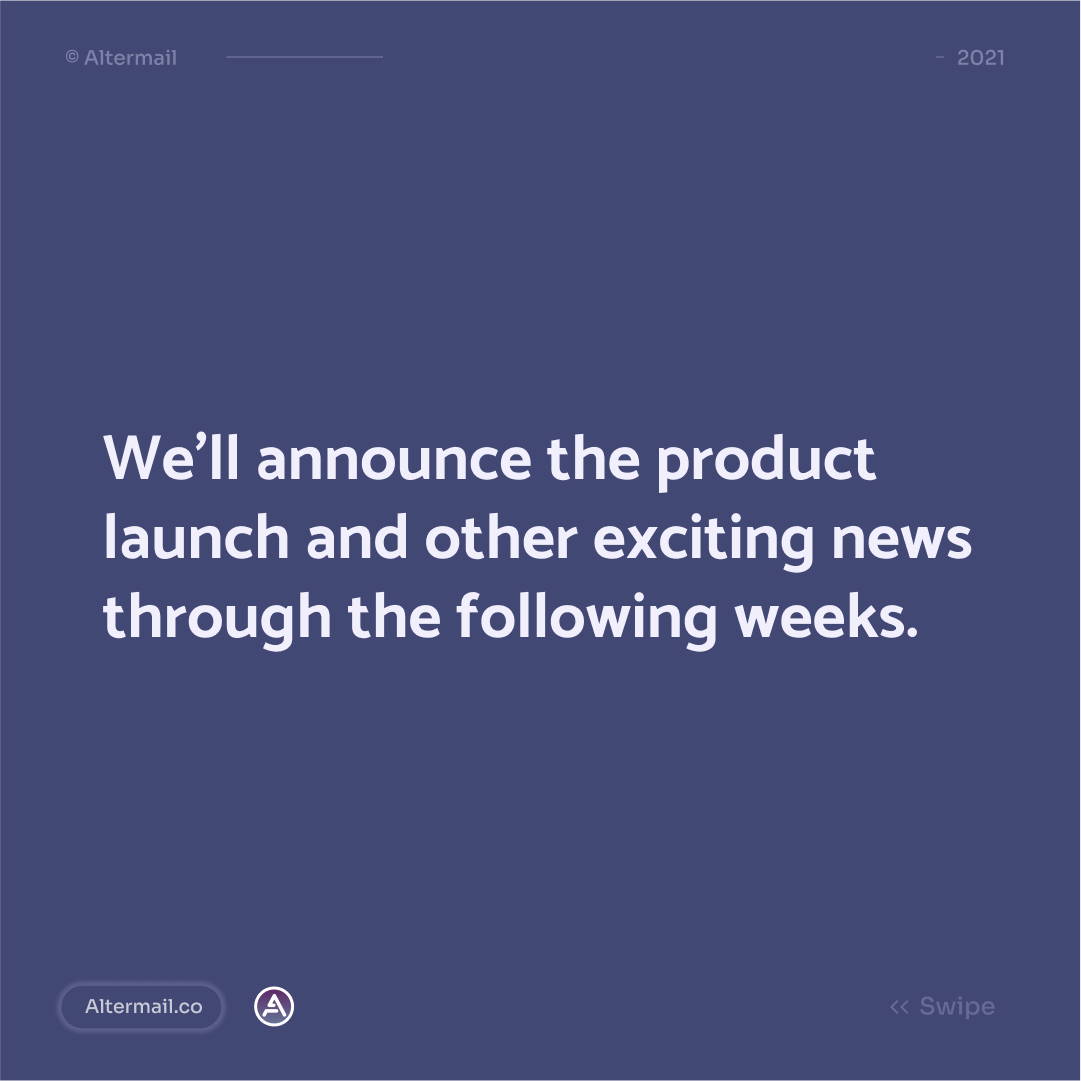 AlterDapp's tweet photo. ALTER is launching soon! Stay up to date and sign-up for early access to our website https://t.co/tEeSlrtQgH
The best alternative to email and messaging apps. Bring privacy and ownership of their data back with ALTER.
Join our Discord channel here: https://t.co/jFUBpRrnss https://t.co/Yu7ARteiSw