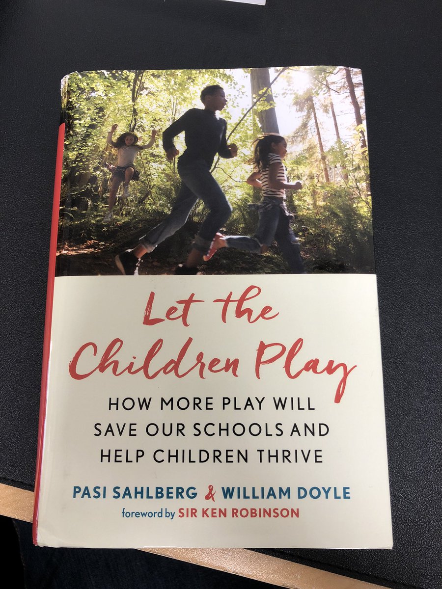 tdwilliams90's tweet image. One of my favourite parts of finishing my MA is I get to choose my reading again! Looking forward to engaging with this one by @pasi_sahlberg and @williamdoylenyc #letthechildrenplay #outdoored