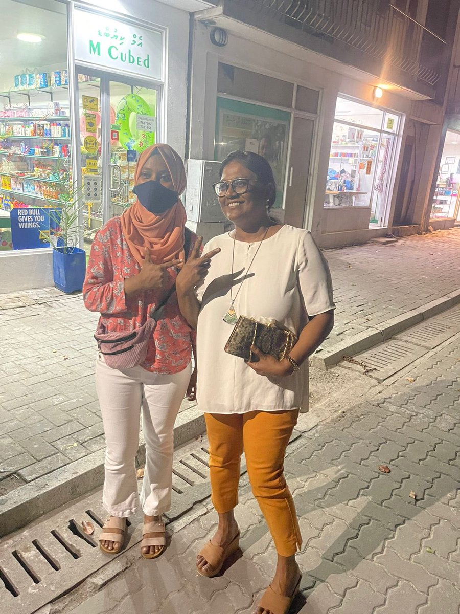 Simwarr's tweet photo. Villingili Event
#VoteShifa #CandidateNo2
@SifaMohammed ✅ https://t.co/bBTSFLDAVS