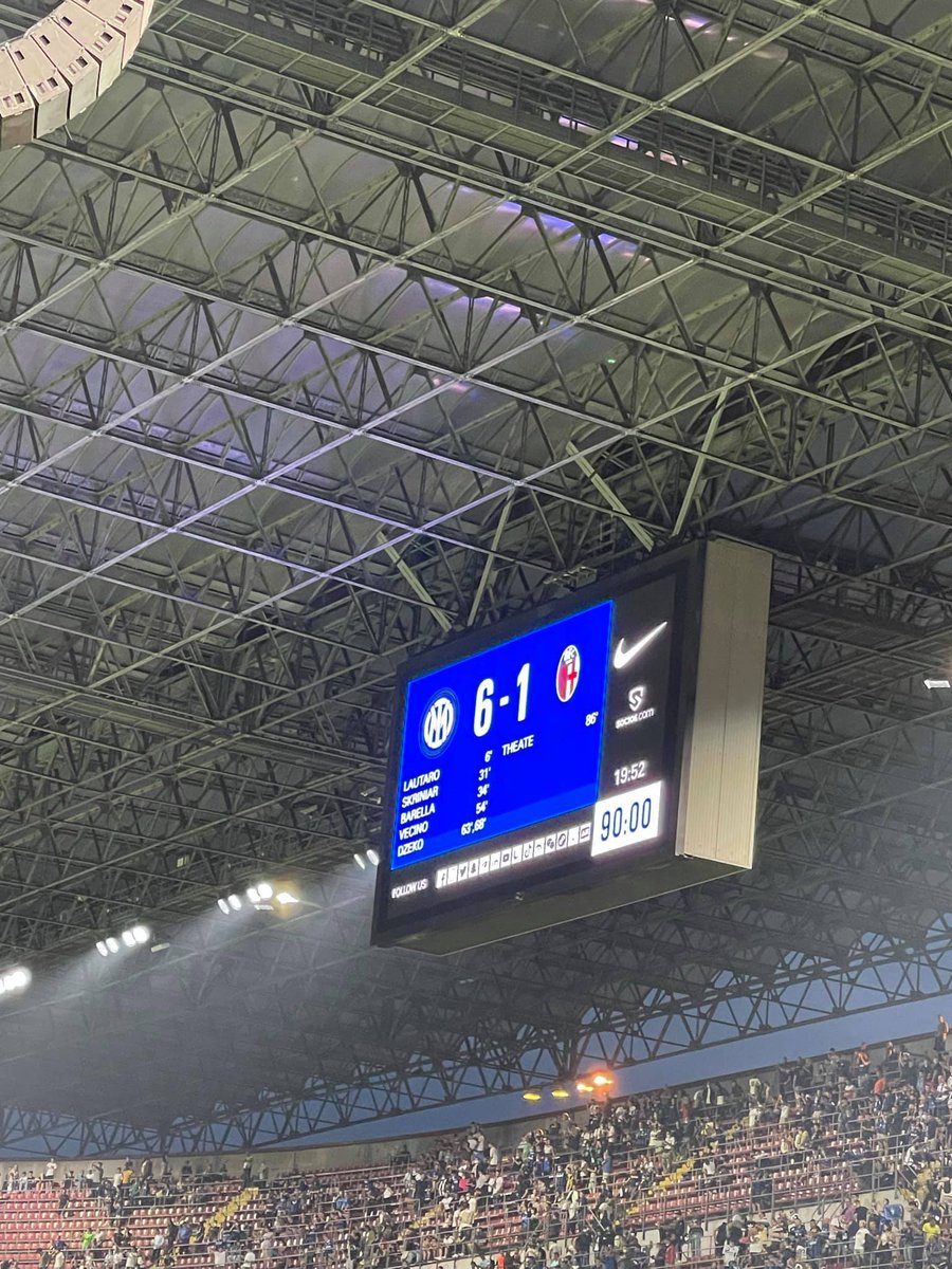 InterClubGenova's tweet photo. INTER vs BOLOGNA 
#interbologna #inter #amala #fcim #seriea #InterFans https://t.co/4FvFBHRZwS