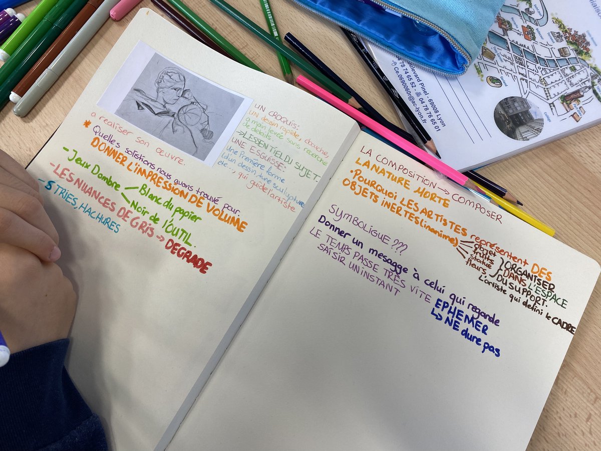 CHAAP Collège Jean MERMOZ (@chaapmermozlyon) on Twitter photo Après une mise en commun des productions en cours, les élèves de 5ème CHAAP ont aujourd'hui effectué un travail de recherches chromatiques pour leurs projets personnels.
#CHAAP @artsplastiques <a href="/academielyon/">Académie de Lyon</a> #EAC Après une mise en commun des productions en cours, les élèves de 5ème CHAAP ont aujourd'hui effectué un travail de recherches chromatiques pour leurs projets personnels.
#CHAAP @artsplastiques <a href="/academielyon/">Académie de Lyon</a> #EAC