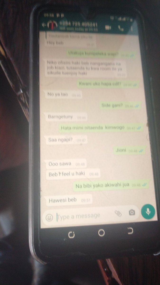 ArapTarkok's tweet photo. Utterances by the PA keiyo south MP to someone's wife https://t.co/bDMH6WJn9V