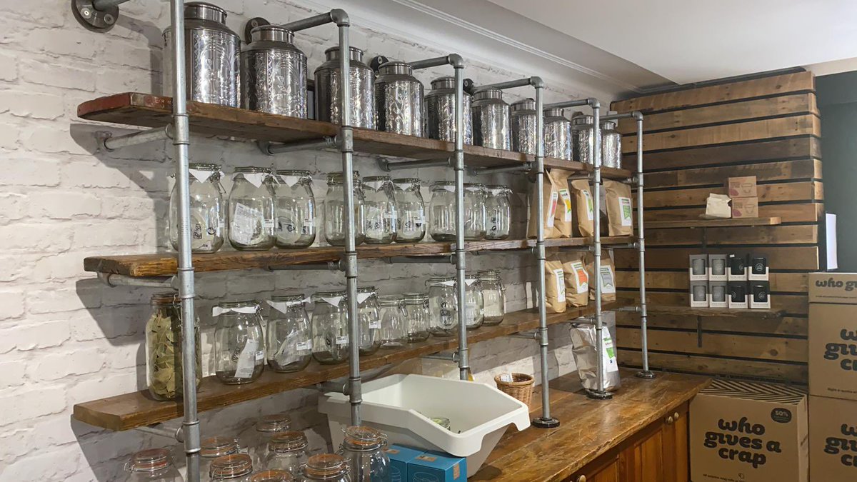 Our SECOND BLOODY STORE opens a week today. We can’t wait to welcome you to too to the new <a href="/uniofleicester/">University of Leicester</a> store which is at the front of Percy Gee building. The shop is open, and accessible to ALL. See you in the 27th! It’s coming together, but lots to do. #zerowaste #Leicester