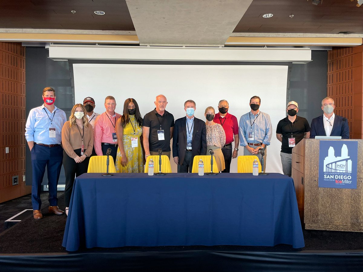 Indy’s #region is connected by more than geography. We’re grateful to this team of elected officials for taking time out of their busy schedules to lean into #LEX2021 and strategies to help make our region the best place in the country. #collaboration