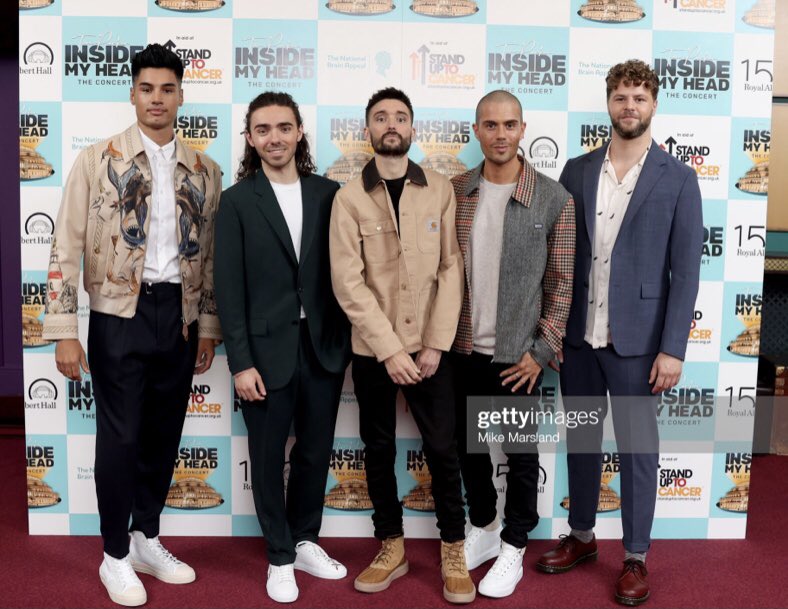 TheWantedUSFans's tweet photo. The Wanted at @RoyalAlbertHall tonight! #InsideMyHead (via Getty Images) https://t.co/B0Q4APTBYD