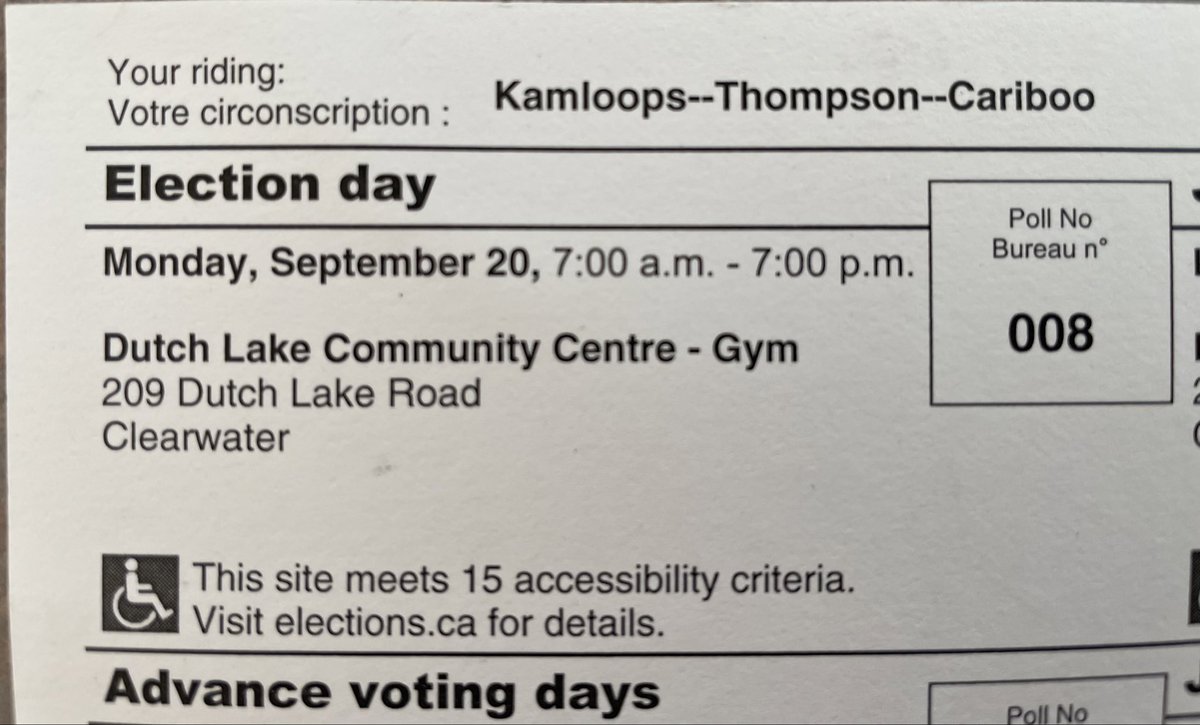 Don’t forget to vote today!