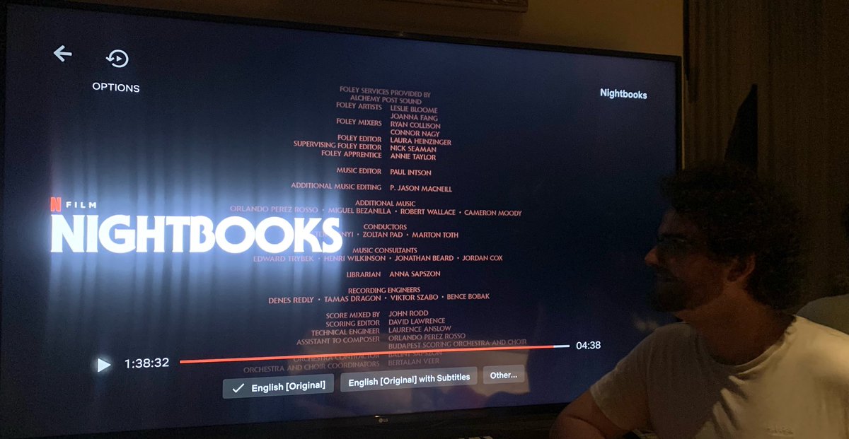 Nightbooks made top 10 on Netflix! Incredibly honored to be a part of such a great music team. Be sure to check it out if you haven’t already!