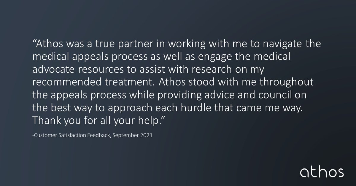 @AthosHealth is here to assist our members through the complexities of the healthcare system. Contact us today to see how we can help your organization and its people. 

#MemberMonday #healthcarehacks #employeebenefit #benefitsnavigation