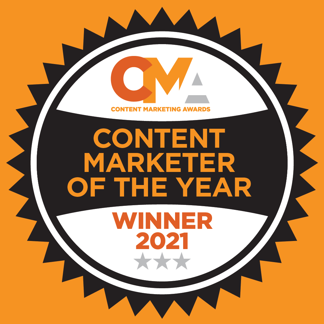 CMIContent's tweet photo. Our 2021 B2B Content Marketer of the Year winner is….@jbergmann, Vice President of Content and Customer Marketing at @salesforce! Congratulations! #CMWorld https://t.co/MMupx2QWYu