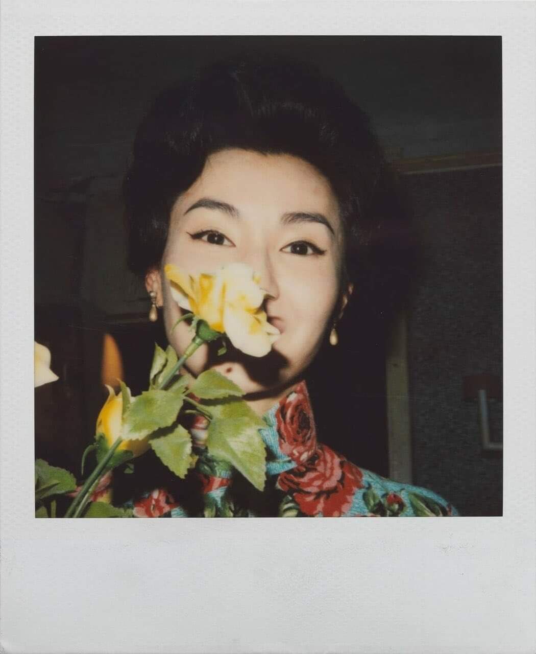 Happy Birthday, Maggie Cheung! Polaroid by Wing Shya, 2000. 