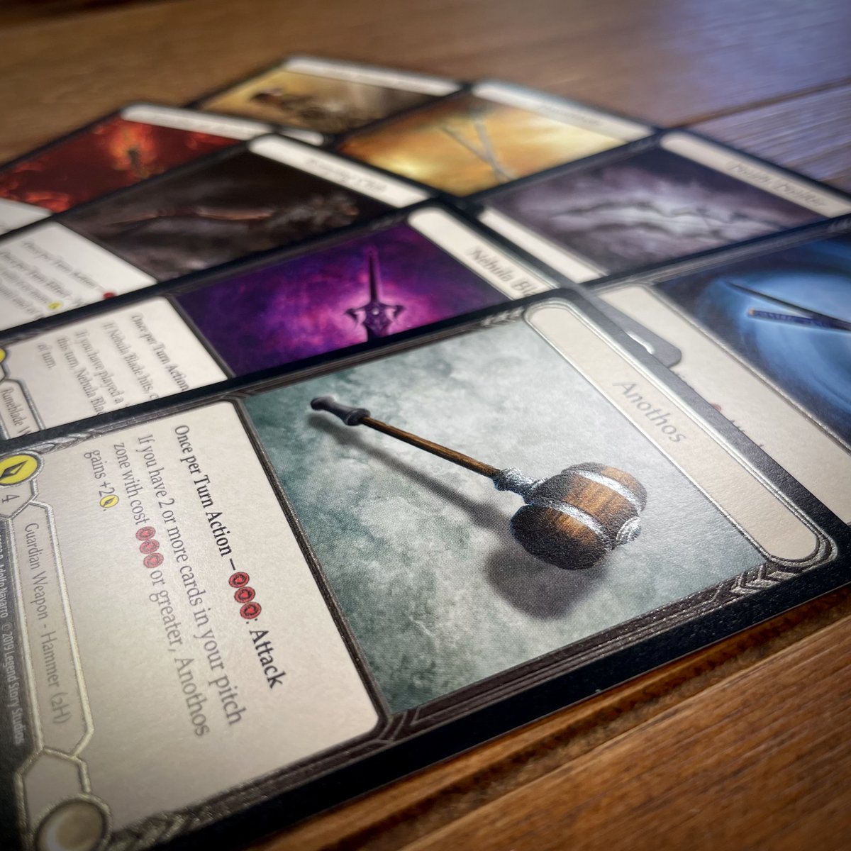 Our #FABTCG Sealed Saturday on October 9th will be a great event for new players to try the game. Every participant will have a chance to win a number of random, participation based prizes - including these cold foil weapons! Learn more: cov.link/sealed-saturday