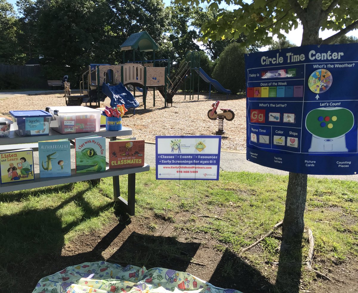 HamWenCFCE's tweet photo. OUTDOOR CLASSROOM READY!
To learn more about our free programs for families and children ages 0-8, please go to our website: https://t.co/7PIo8RinW6!
#EarlyChildhoodPartnersCFCE #CFCE #EEC #HamiltonMA #WenhamMA #EssexMA #ManchesterMA #earlyliteracy #BrainBuildingInProgress https://t.co/nSf53ttLVY