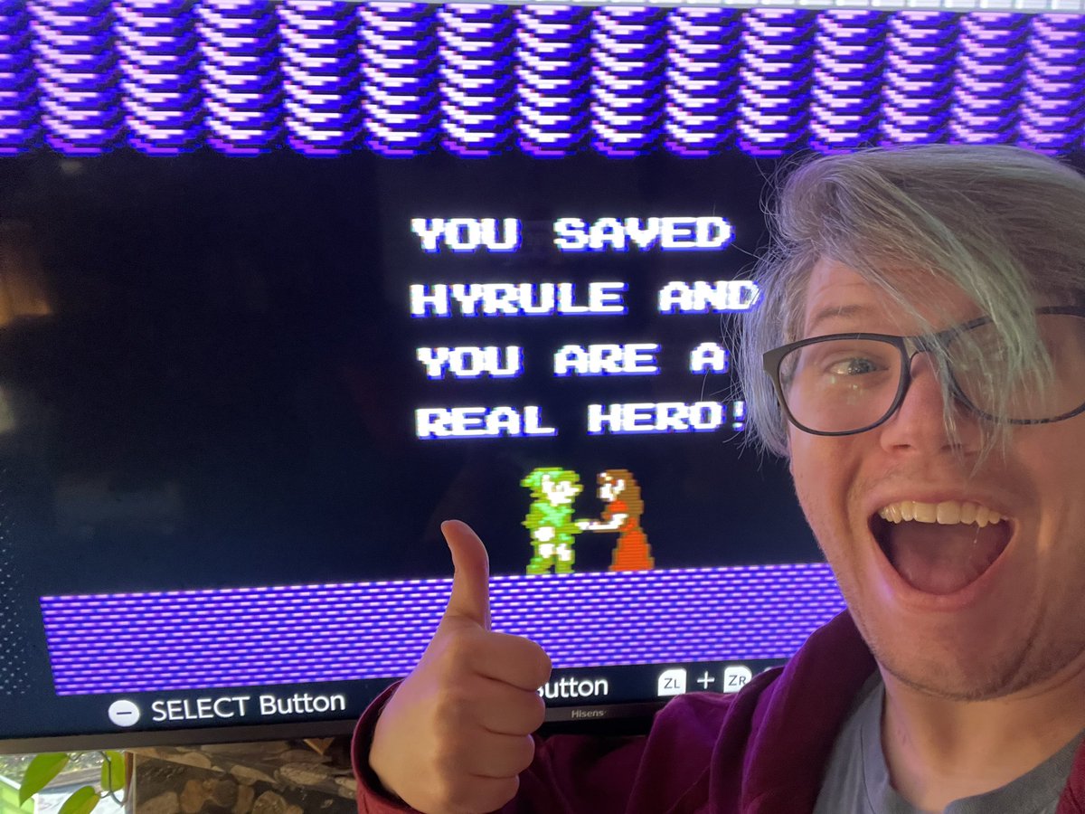 TroytlePower's tweet photo. #FinishedGame 53 is Zelda 2!
I’m done with it! You hear me, @Metunnica? I never, ever have to look at Zelda 2 ever again! https://t.co/1cSUNppLAv