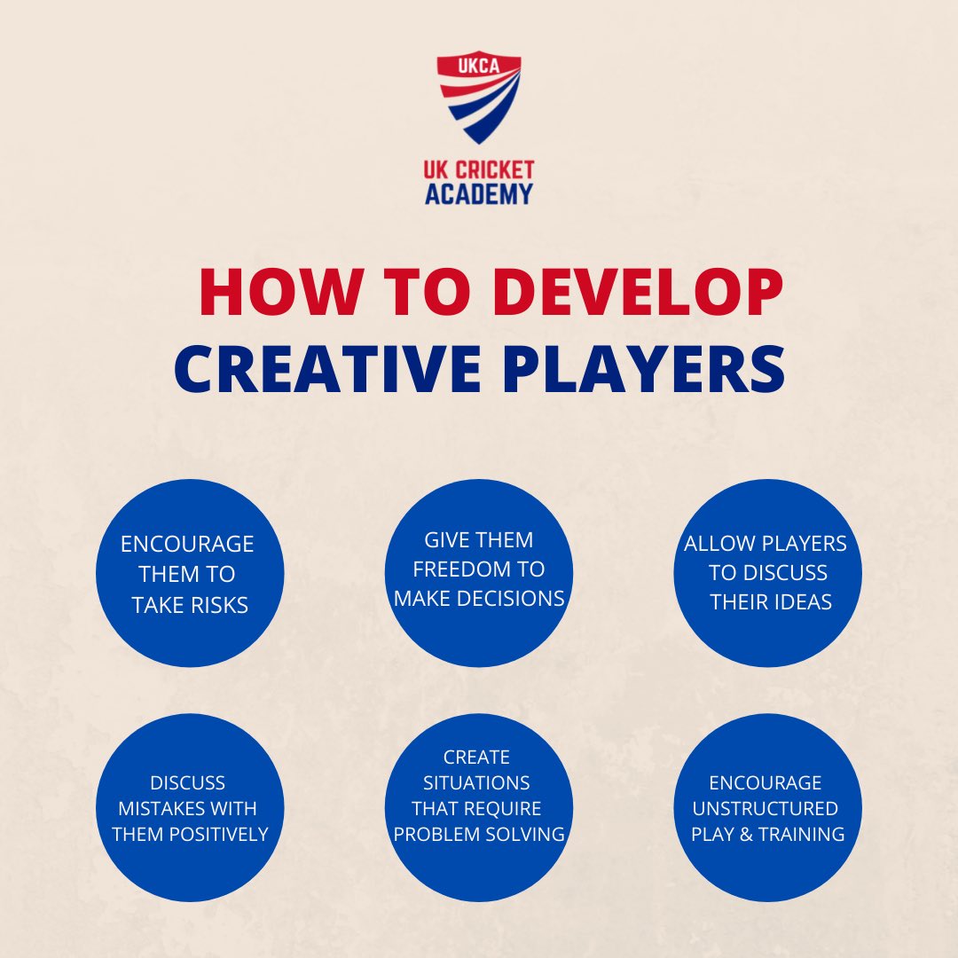We’d love to hear from our #coachassistuk club coaches! Tweet us with how you encourage your players to be creative!
