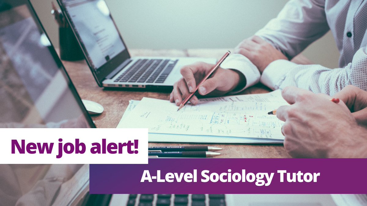 QTempsQMUL's tweet photo. 🚨 JOB ALERT 🚨

Job Title: A-Level Sociology Tutor
Pay Rate: £14.00
Duration: 3 Months

Join QTemps and apply below 👇👇👇

https://t.co/kuyPd4MS1L https://t.co/52We508wmW