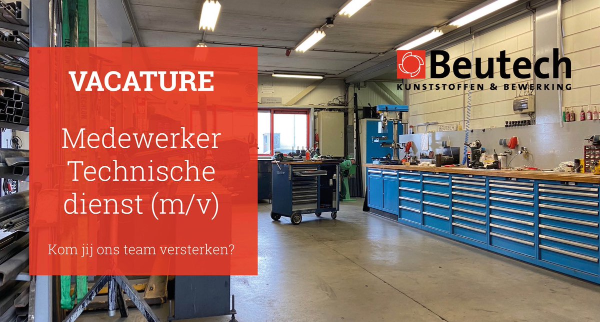 Kom jij ons team versterken ? Wij zoeken een medewerker technische dienst. #technischedienst #vacature