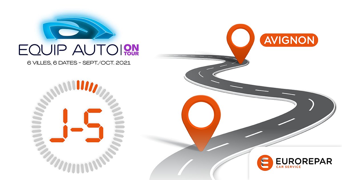 A partir du 25 septembre, retrouvez-nous lors du salon <a href="/EQUIP_AUTO/">EQUIP AUTO</a>  ON'TOUR qui commence à Avignon ! Evènement majeur professionnel en France, le salon international de l'après-vente automobile entame un tour de France à la rencontre des professionnels.