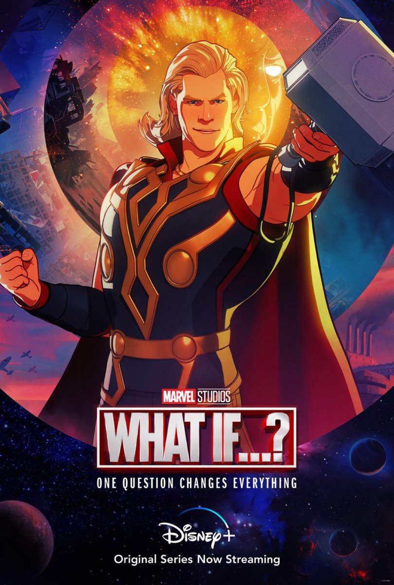 RT @MultiverseMurph: Who is ready to party? #Thor's poster has arrived for his upcoming #WhatIf episode. https://t.co/ked5v1Ccz1