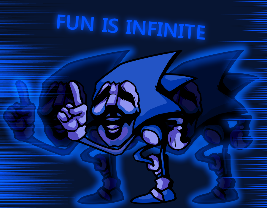 FUN IS INFINITE! [majin sonic fanart]