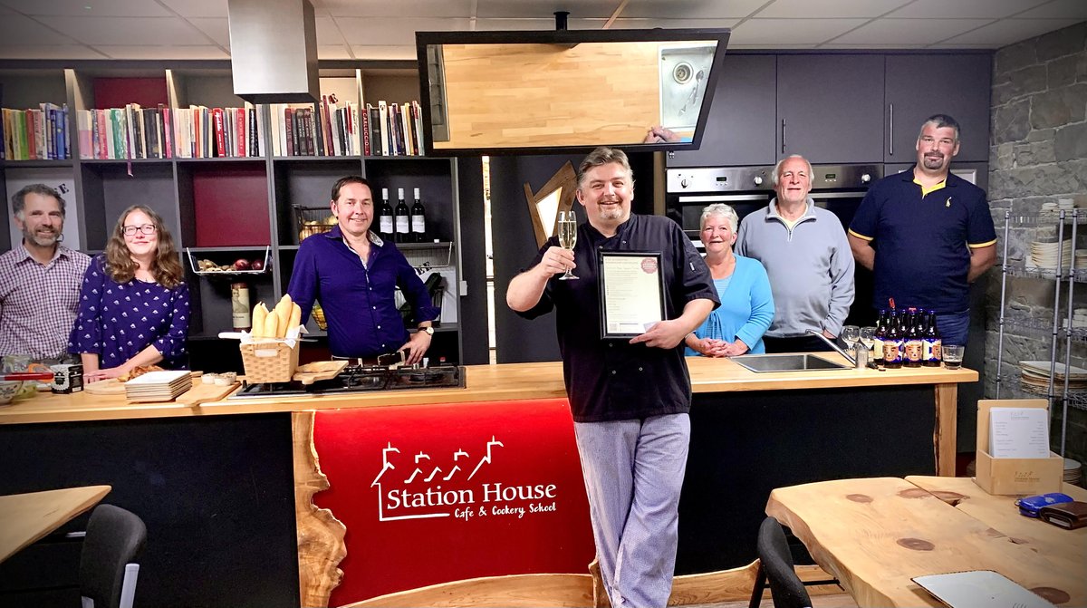 Joining the ranks alongside the amazing Edinburgh School of Food and Wine and Edinburgh New Town Cookery School.  Celebrating becoming South West Scotland's 1st Independently Accredited Cookery School.  Cheers.