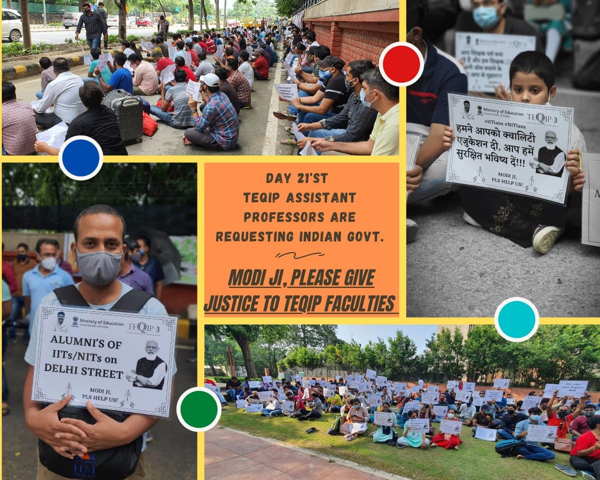 RAHUL SAH (@rahulkumarsah1) on Twitter photo #JUSTICE_FOR_TEQIP_FACULTIES
TEQIP faculties have done different things for the technical education but they do not deserve to be sit on street please do something
<a href="/PMOIndia/">PMO India</a> <a href="/narendramodi/">Narendra Modi</a> <a href="/dpradhanbjp/">Dharmendra Pradhan</a> <a href="/aajtak/">AajTak</a> <a href="/Annapurna4BJP/">Annapurna Devi</a> <a href="/Drsubhassarkar/">Dr. Subhas Sarkar</a> <a href="/ZeeNews/">Zee News</a> <a href="/ndtvindia/">NDTV India</a> <a href="/TheLallantop/">The Lallantop</a> #JUSTICE_FOR_TEQIP_FACULTIES
TEQIP faculties have done different things for the technical education but they do not deserve to be sit on street please do something
<a href="/PMOIndia/">PMO India</a> <a href="/narendramodi/">Narendra Modi</a> <a href="/dpradhanbjp/">Dharmendra Pradhan</a> <a href="/aajtak/">AajTak</a> <a href="/Annapurna4BJP/">Annapurna Devi</a> <a href="/Drsubhassarkar/">Dr. Subhas Sarkar</a> <a href="/ZeeNews/">Zee News</a> <a href="/ndtvindia/">NDTV India</a> <a href="/TheLallantop/">The Lallantop</a>