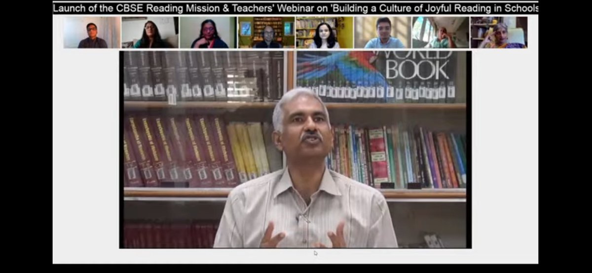 An Interesting Webinar by CBSE kn Reading abilities for students #knowledgeable #CBSETrainings
<a href="/Prabhjo60556013/">Prabhjot Gill</a> #CBSEReadingMission <a href="/STSWSRAJGOMAL/">S.T.S. World School (Official)</a>
<a href="/cbseindia29/">CBSE HQ</a>
#Shikshaparv  #AmritMahotsav
