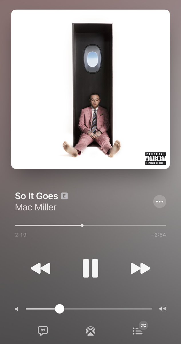 bradeybelling's tweet photo. @MacMillerMemoir @DonnaCWrites It’s so hard to pick just one song but if I have to pick one, ‘So It Goes’. https://t.co/dz1imrToua
