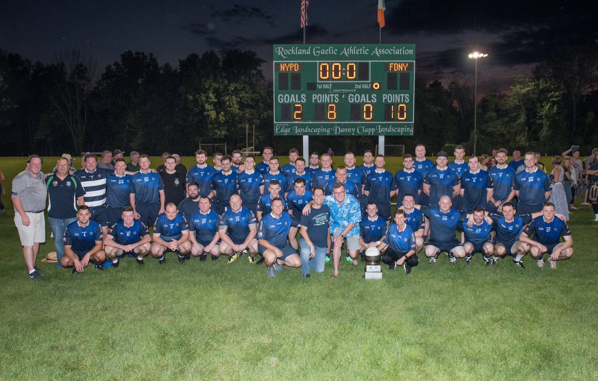 NYPD Gaelic Football tweet media