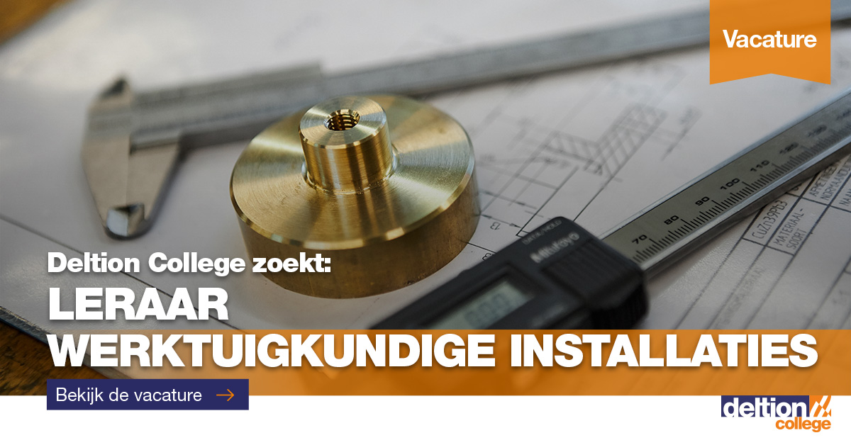 #Deltion is op zoek naar een #Leraar #Werktuigkundige #Installaties voor 0,6 - 1,0 fte. deltion.nl/werken-bij-del… #vacature #mbo #onderwijs #Zwolle