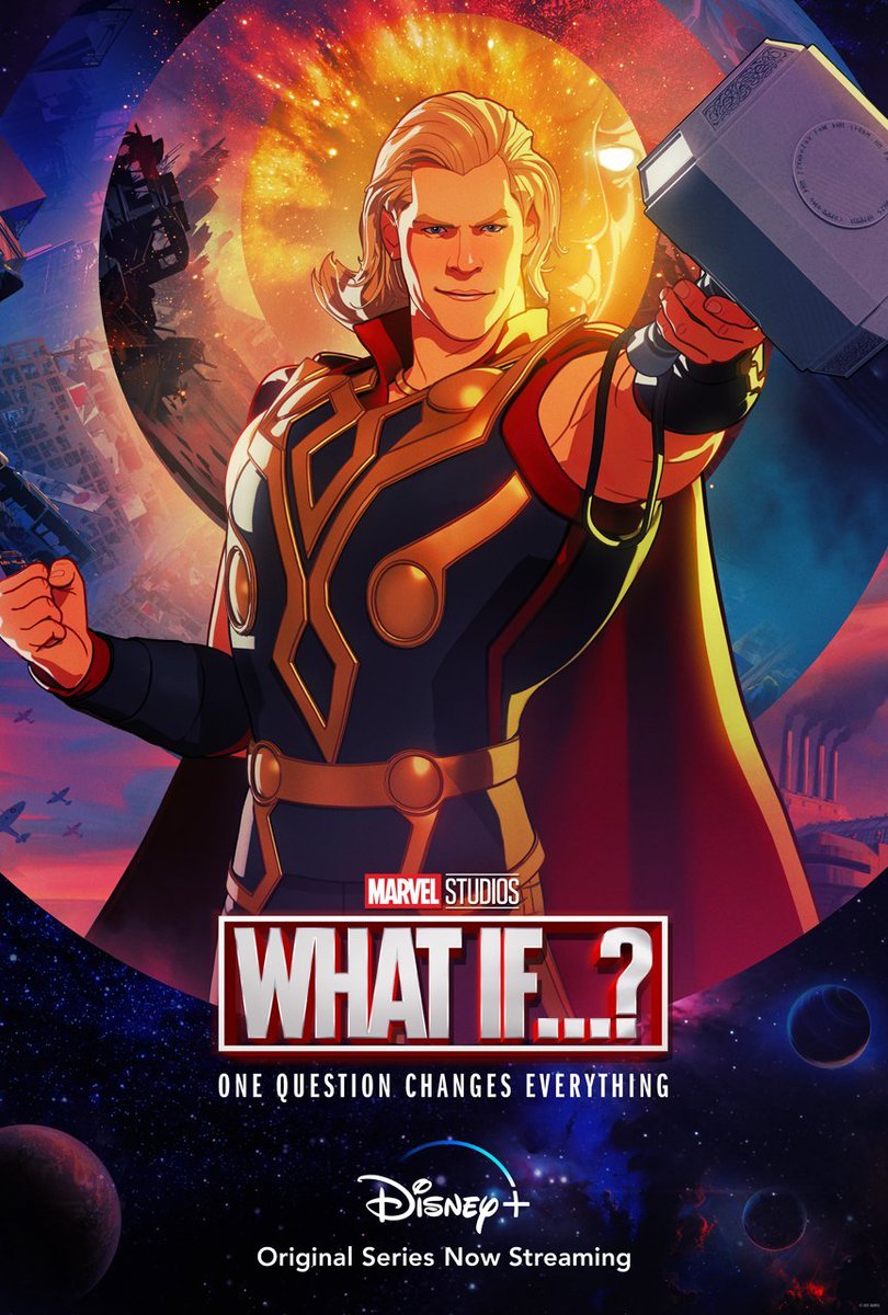 RT @GeekVibesNation: Thor gets his own #WhatIf poster ahead of this weeks episode 

(@whatifofficial) https://t.co/iZOOMzPsEM