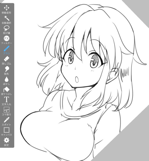 ナターリアちゃんらくがき途中 