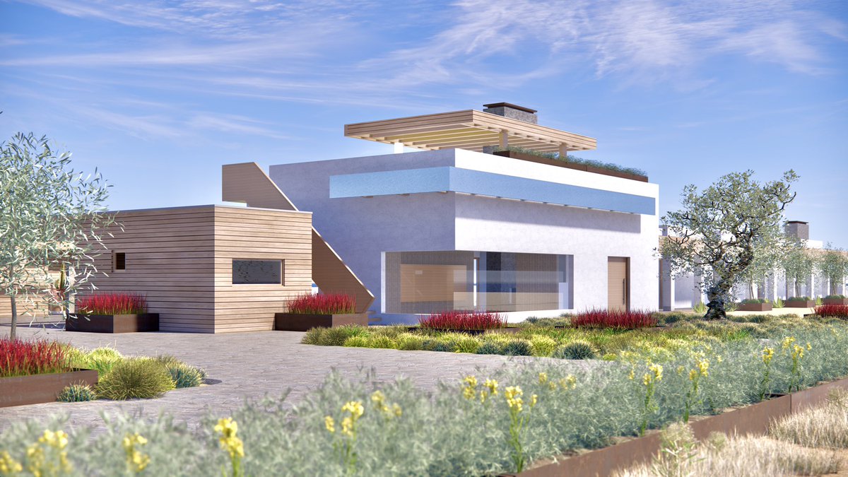 AmeenAyoubDS's tweet image. More variations on the New Mexico design. #newmexico #desertarchitecture #ameenayoubdesignstudio #aads