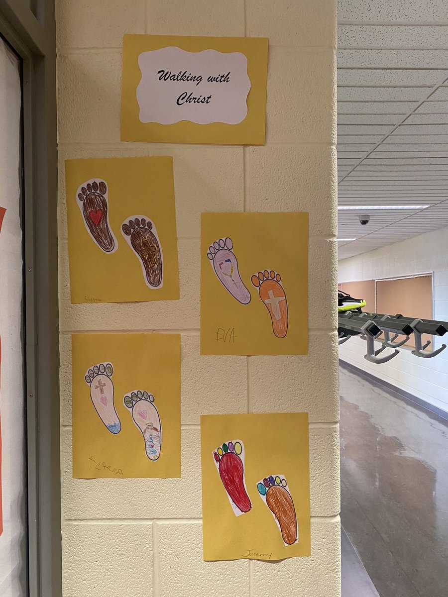 We are walking with Christ <a href="/AllSaintsTCDSB/">All Saints C.S.</a>