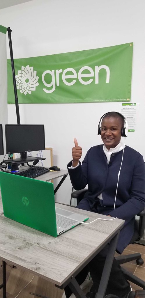AnnamiePaul's tweet photo. Making a few calls to voters in Toronto Centre this morning to make sure everyone gets out to vote!

#TorontoCentre #TorCen #cdnpoli https://t.co/0azKfC4OEr