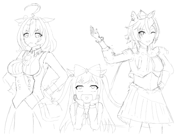 全然終わる気しないので途中絵あげよ 