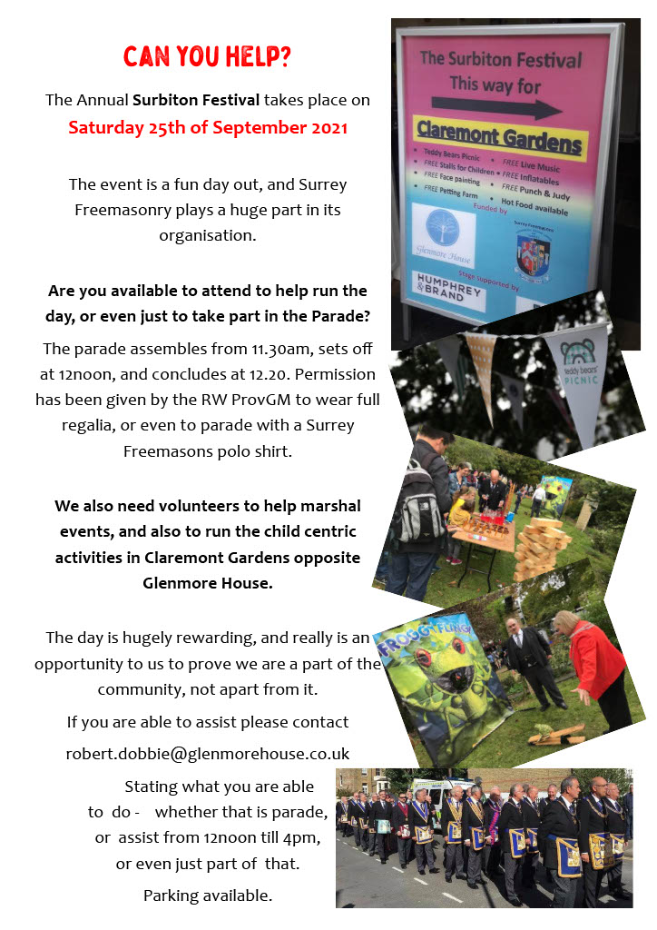 Surrey Freemasons tweet media