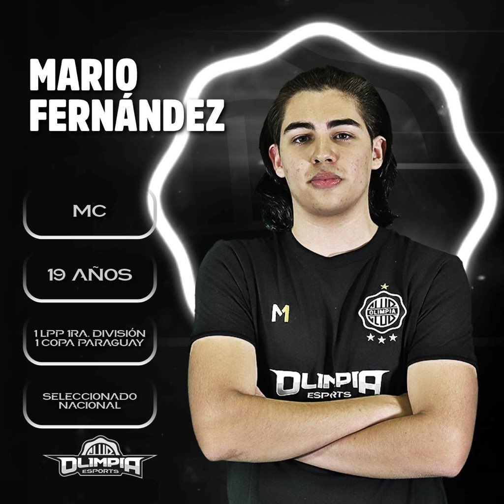 𝗣𝗥𝗘𝗦𝗘𝗡𝗧𝗔𝗠𝗢𝗦 a Mario Fernández como 𝙈𝙚𝙙𝙞𝙤𝙘𝙖𝙢𝙥𝙞𝙨𝙩𝙖 del plantel de #OlimpiaEsports. 🔥

𝐶𝑜𝑛𝑡𝑟𝑜𝑙𝑎𝑟 𝑒𝑙 𝑚𝑒𝑑𝑖𝑜𝑐𝑎𝑚𝑝𝑜, 𝑑𝑒𝑓𝑒𝑛𝑑𝑒𝑟, 𝑑𝑎𝑟 𝑝𝑎𝑠𝑒𝑠 𝑝𝑟𝑒𝑐𝑖𝑠𝑜𝑠 𝑦 𝑑𝑒 𝑝𝑟𝑖𝑚𝑒𝑟𝑎. 🔝

¡Vamos por todo, equipo! 🎮⚽️