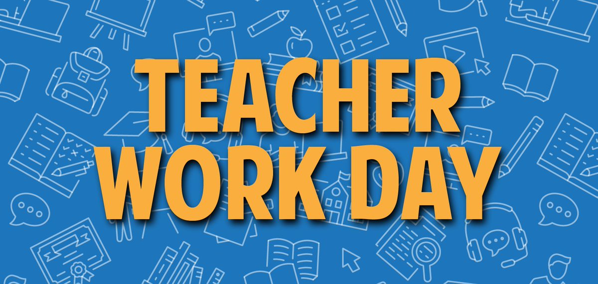 Reminder: Friday, Sept. 24 will be a teacher work day / student holiday.